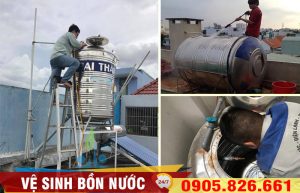 vệ sinh bồn nước tại đà nẵng