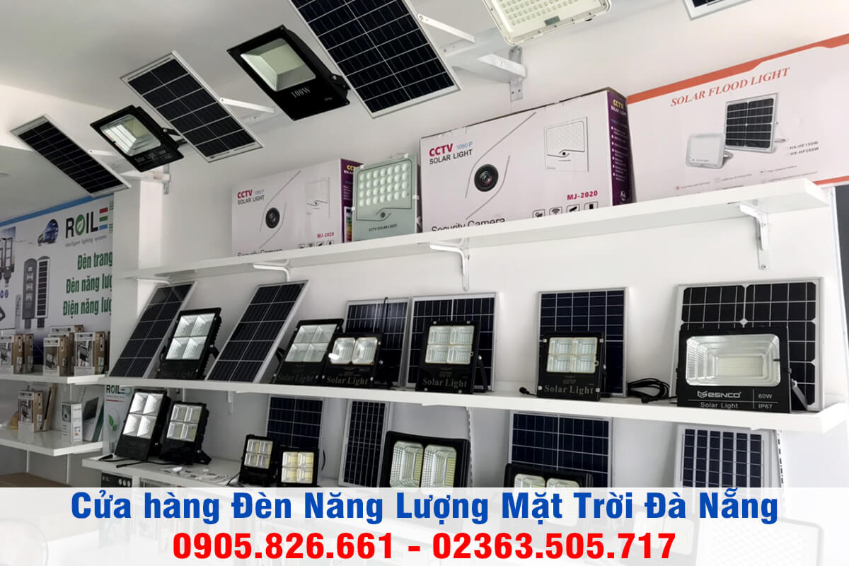 Cửa hàng đèn năng lượng mặt trời tại Đà Nẵng